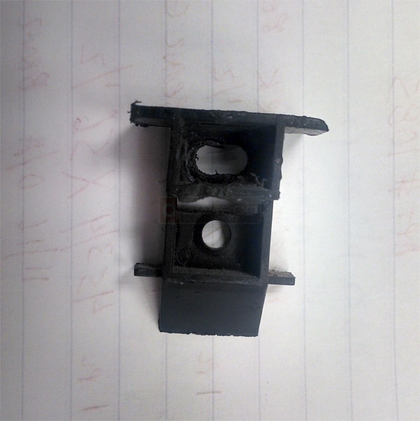 User submitted a photo of a top sash guide.