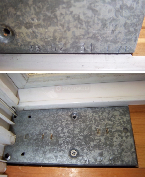 User submitted photos of an Andersen window balance.