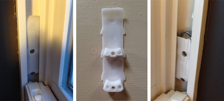 User submitted photos of window hardware.