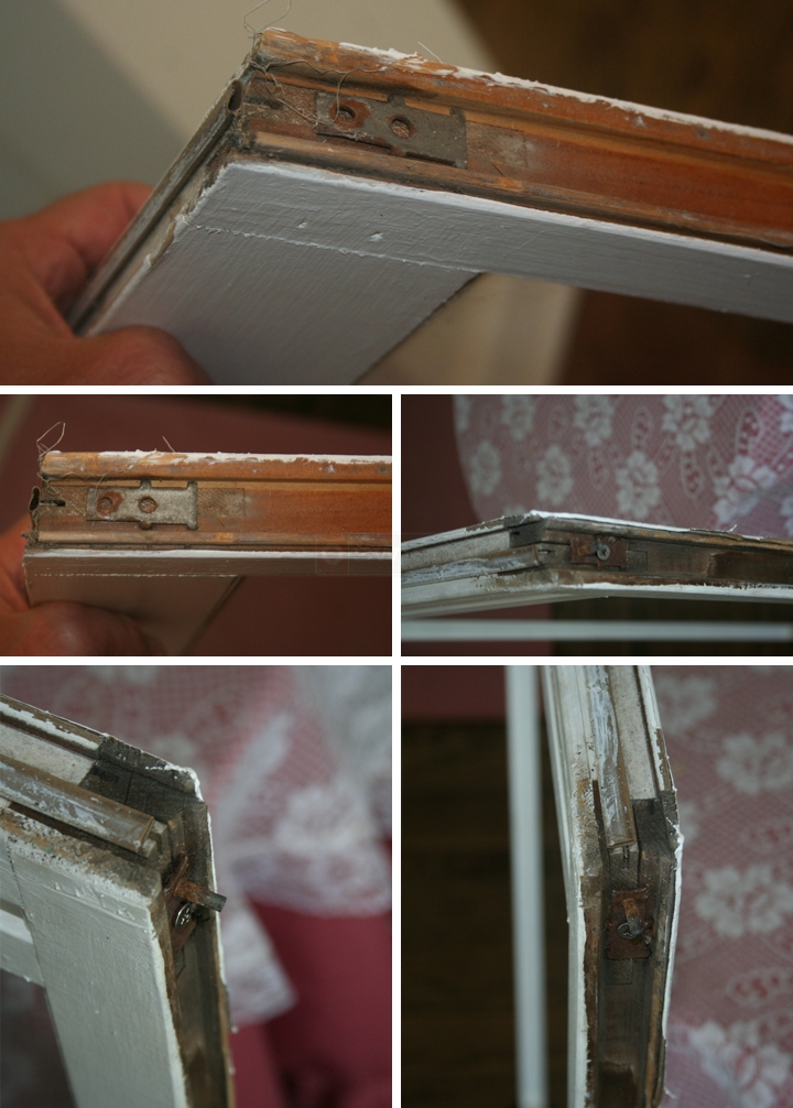 User submitted photos of window hardware.