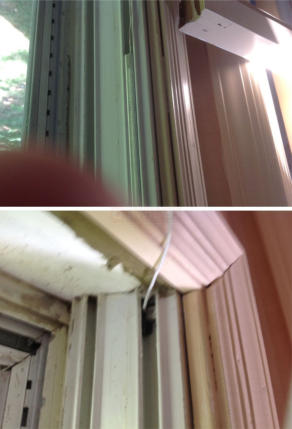 User submitted photos of window hardware.