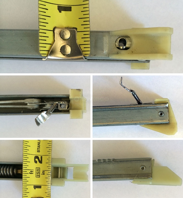 User submitted photos of a window balance.