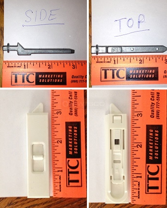 User submitted a photo of their tilt hardware.