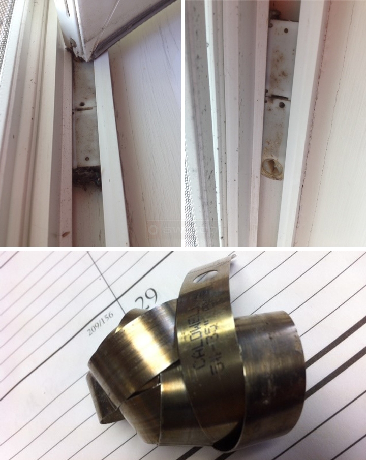 User submitted photos of a coil window balance.