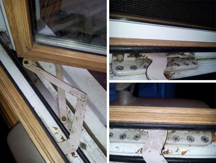 User submitted photos of a window operator.