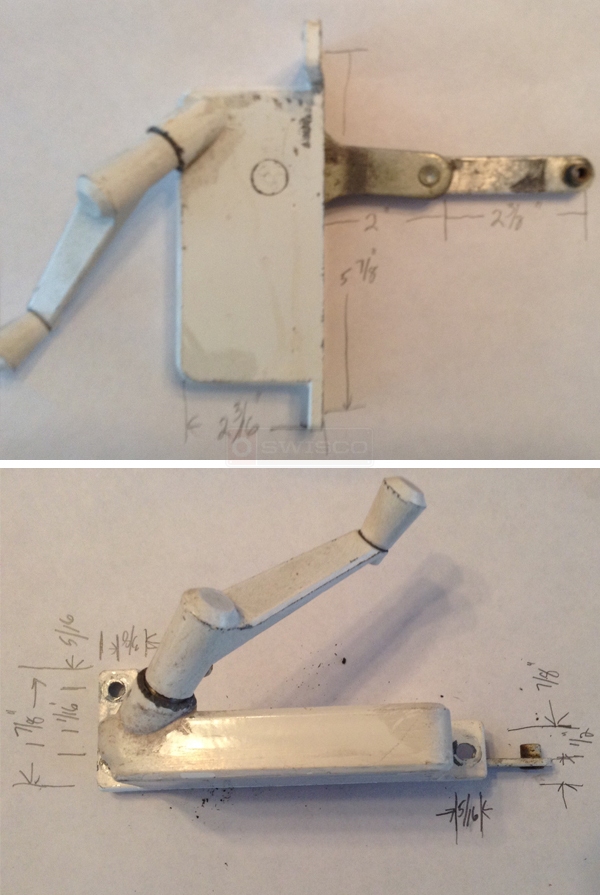User submitted photos of a window operator.