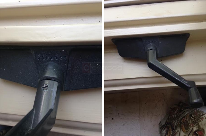 User submitted photos of a window operator.