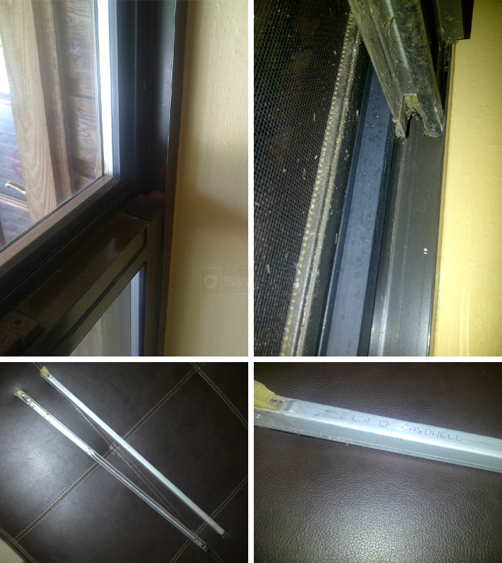 User submitted photos of a window balance.