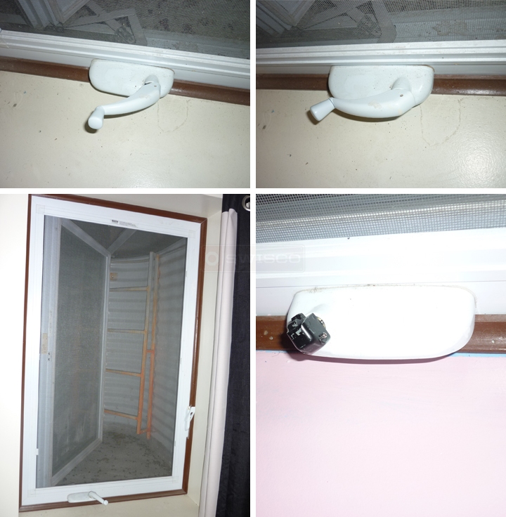 User submitted photos of a window operator.