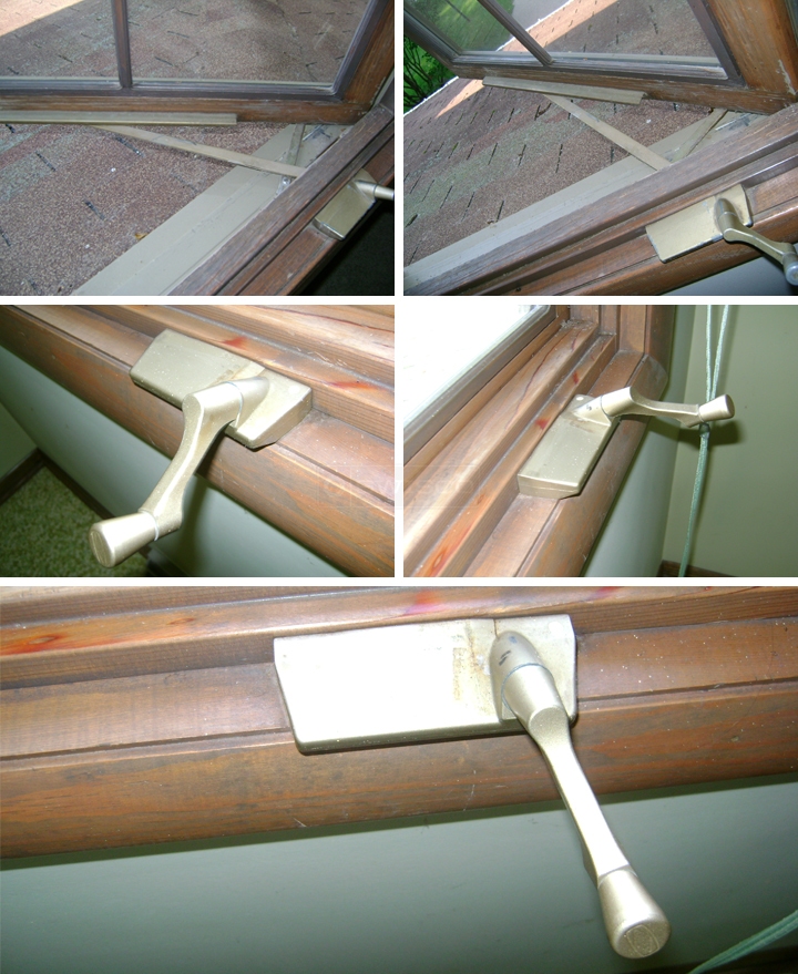 User submitted photos of a window operator.