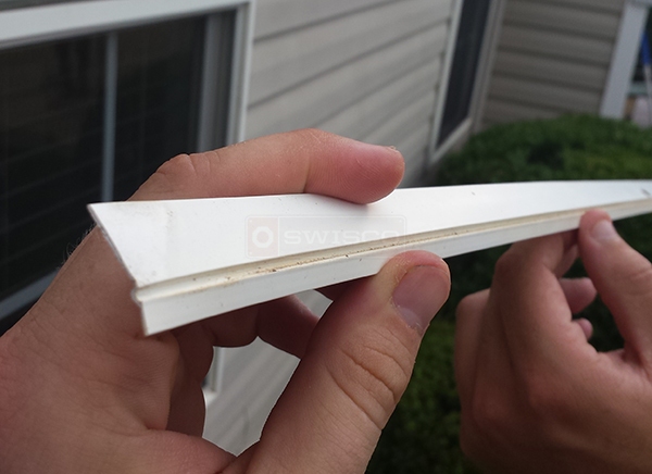User submitted a photo of snap in glazing.