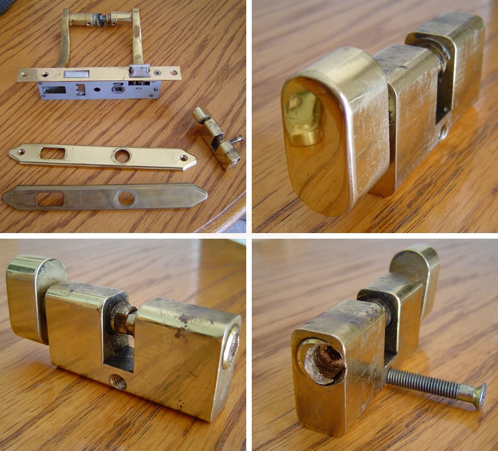 User submitted photos of a door lock.