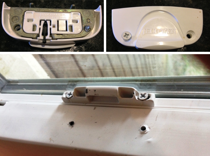 User submitted photos of a window lock & keeper.