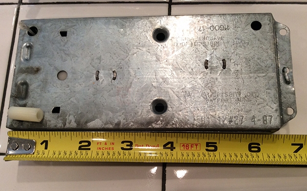 User submitted a photo of an Andersen window balance.