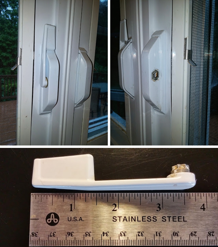 User submitted photos of window locks.