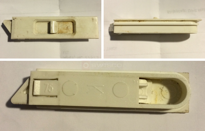 User submitted photos of a tilt latch.