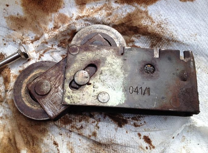 User submitted a photo of a patio door roller.