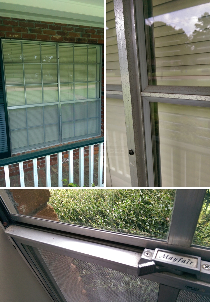 User submitted photos of window hardware.