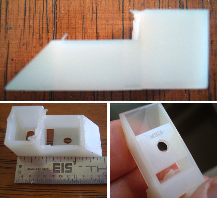 User submitted photos of a top sash guide.
