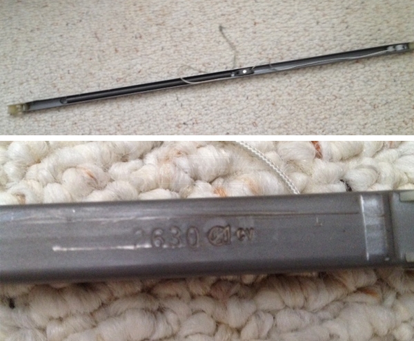 User submitted photos of a window balance.