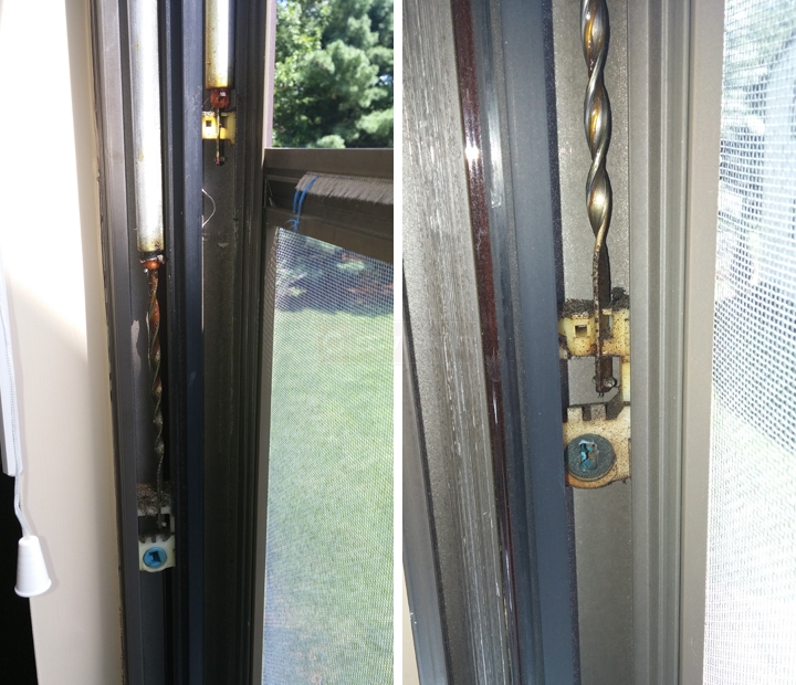 User submitted photos of a window balance.