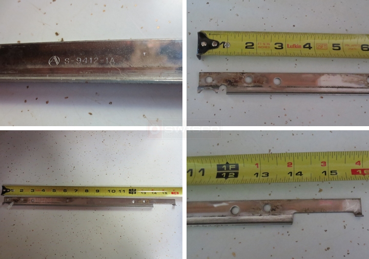 User submitted photos of window hardware.