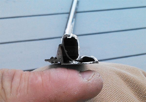 User submitted a photo of weatherstripping.