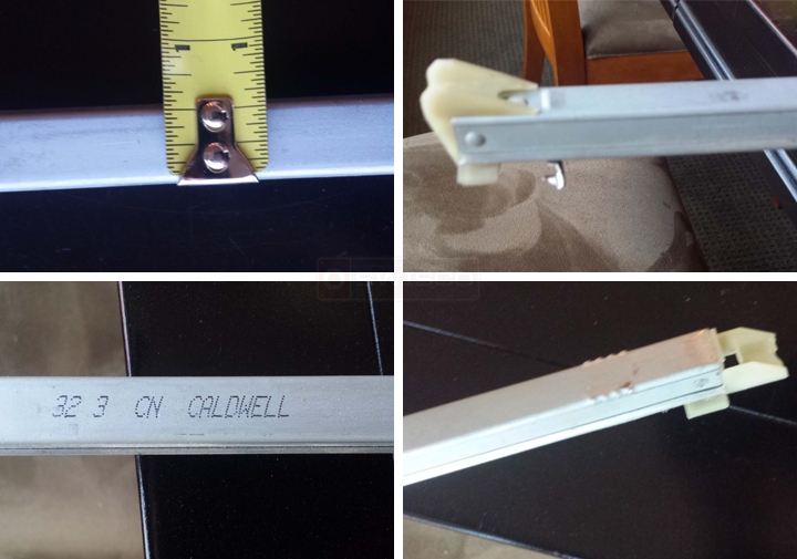 User submitted photos of a window balance.