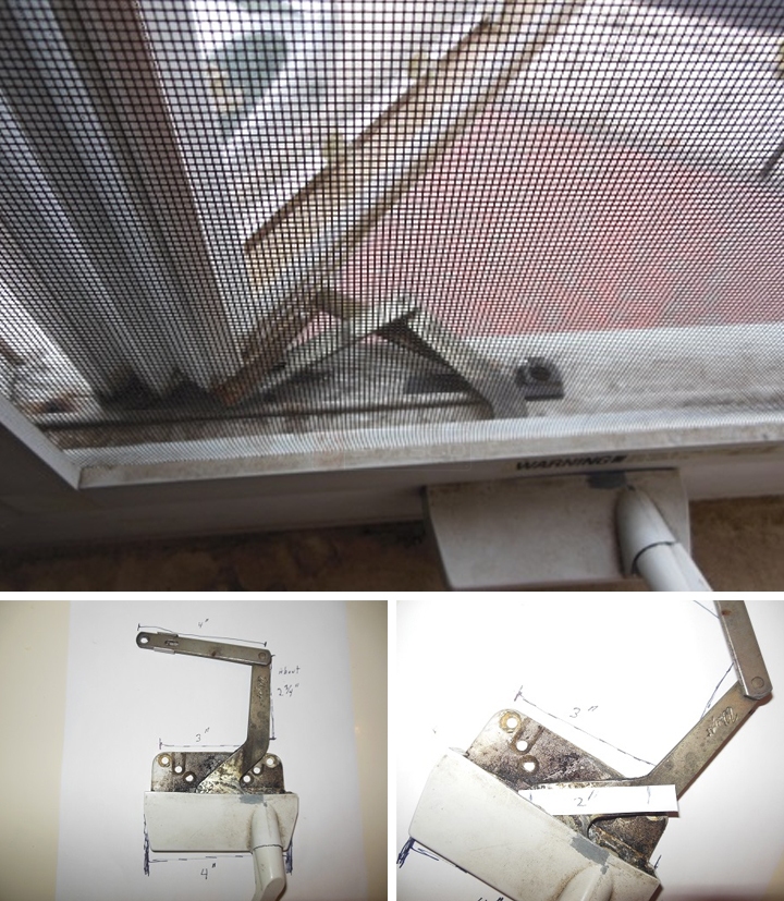 User submitted photos of a window operator.