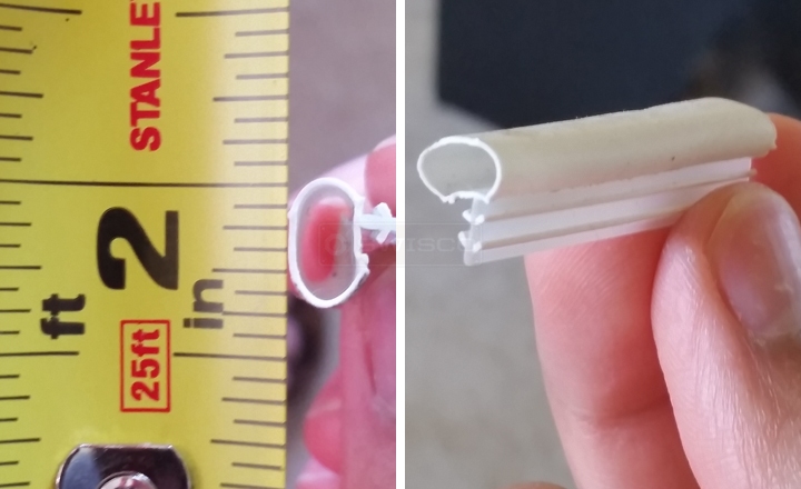 User submitted photos of bubble seal.