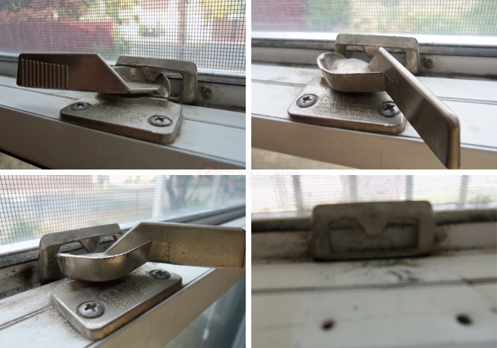 User submitted photos of a window lock & keeper.