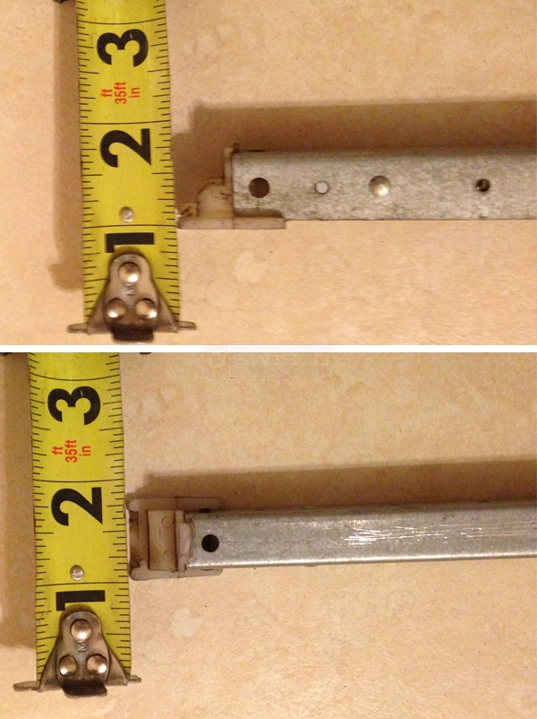 User submitted photos of a window balance.