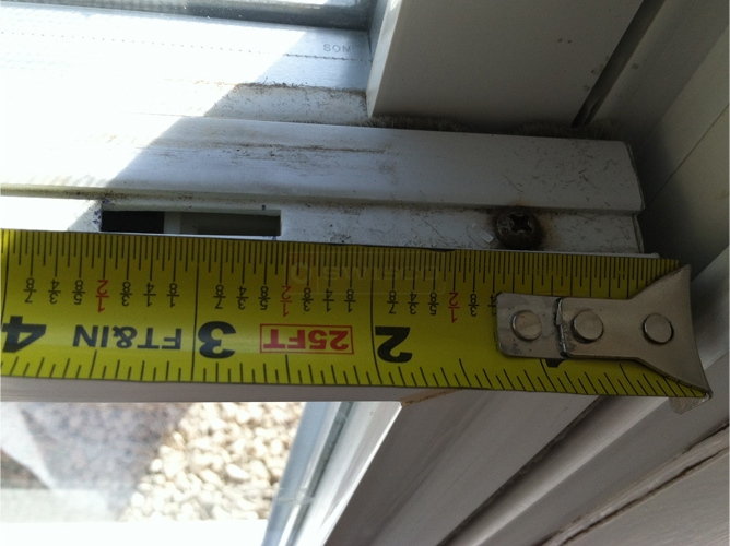 User submitted a photo of a tilt latch.