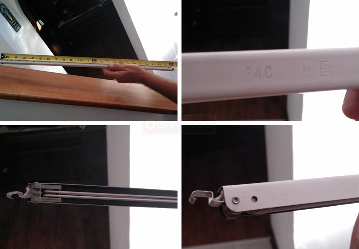 User submitted photos of a window balance.