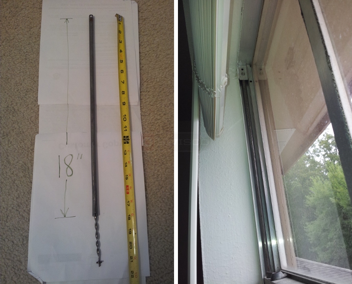 User submitted photos of a window balance.