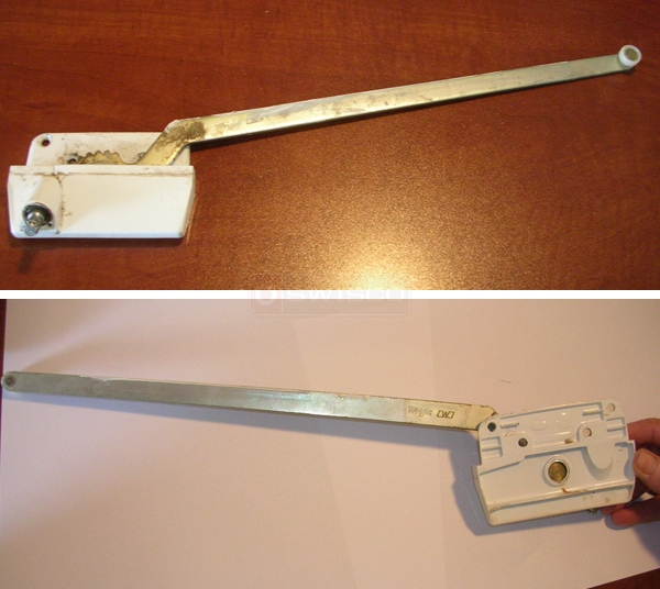 User submitted photos of a window operator.