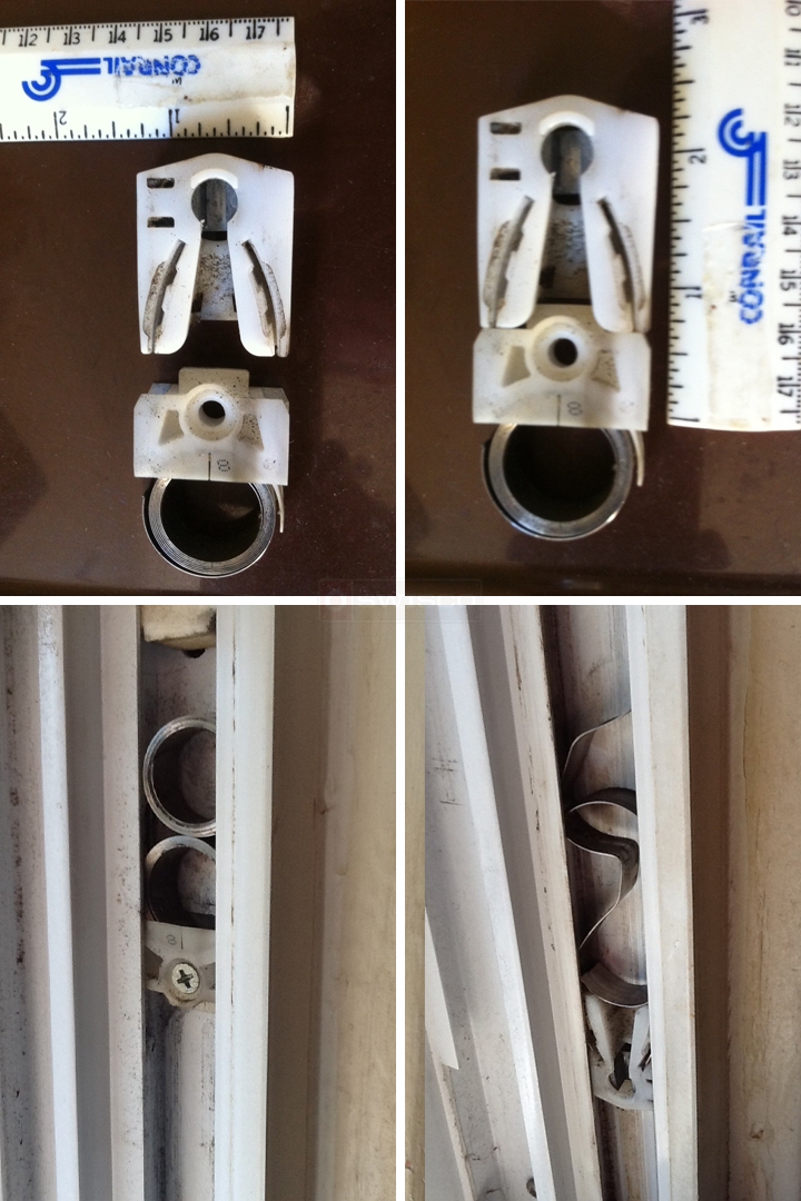 User submitted photos of a coil window balance.