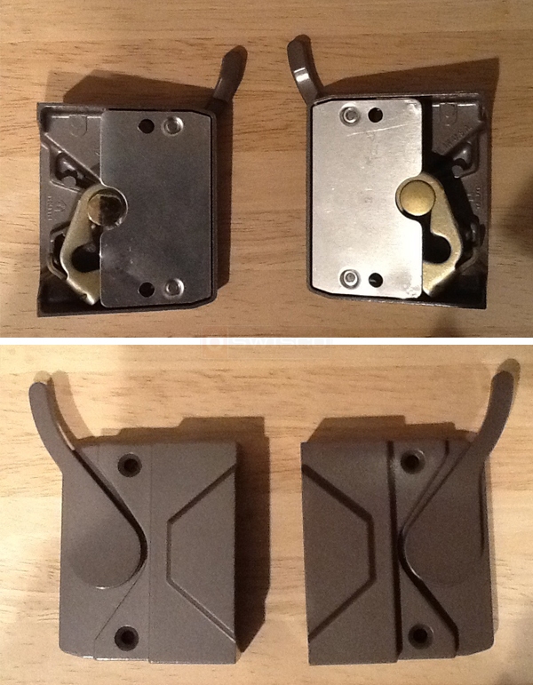 User submitted photos of a window lock.