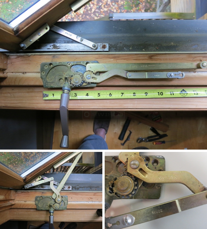 User submitted photos of a window operator.