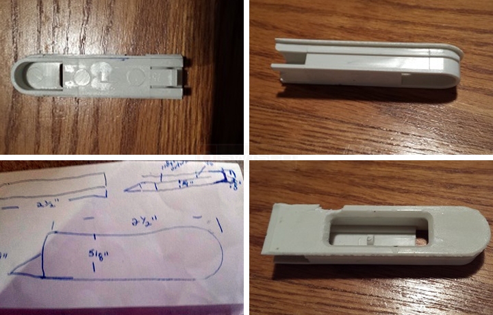 User submitted photos of a tilt latch.