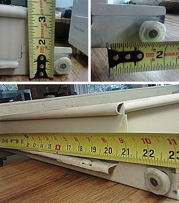 User submitted photos of drawer hardware.