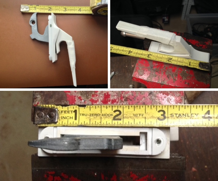 User submitted photos of a window lock.