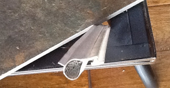 User submitted a photo of weatherstripping.
