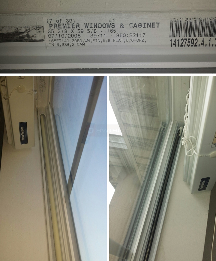 User submitted photos of a window balance.