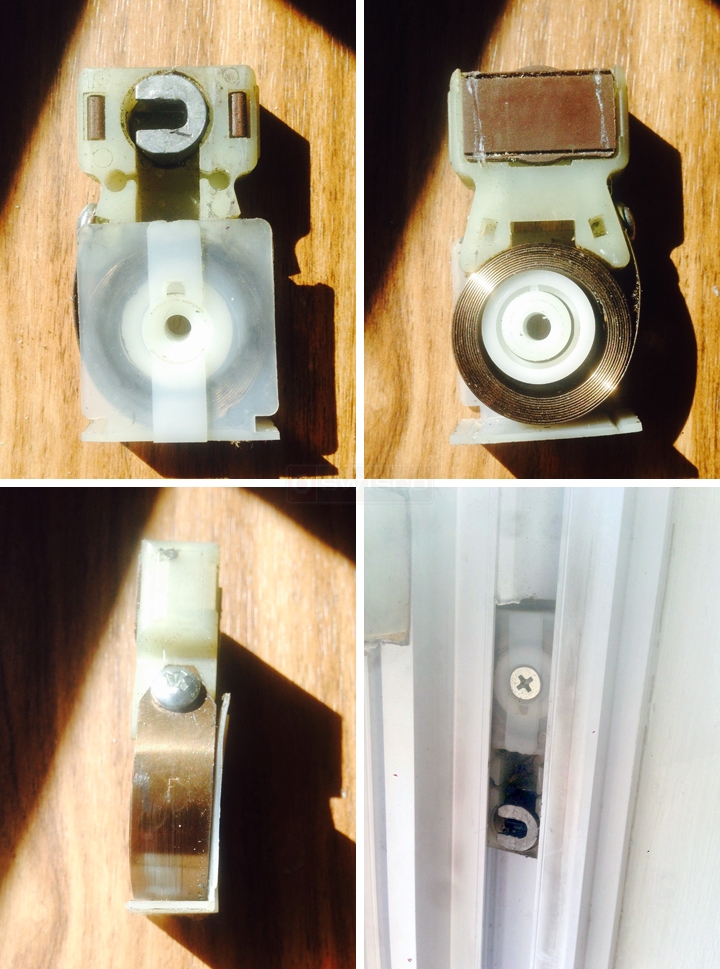 User submitted photos of a coil window balance.