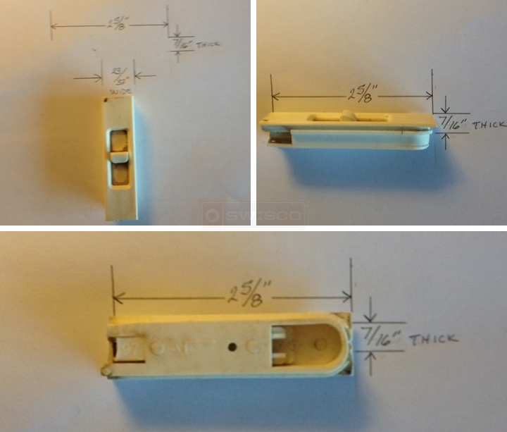 User submitted photos of a tilt latch.