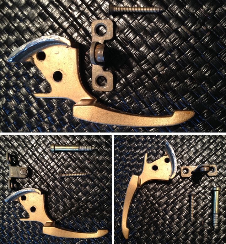 User submitted photos of a window lock.