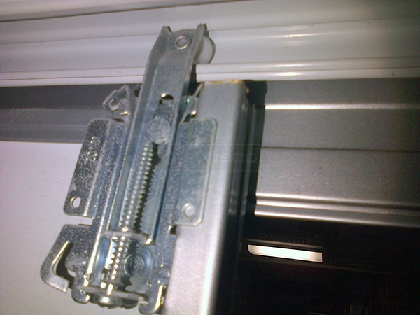 User submitted a photo of a closet door roller.