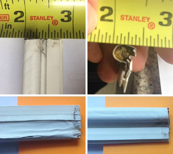 User submitted photos of weather seal.