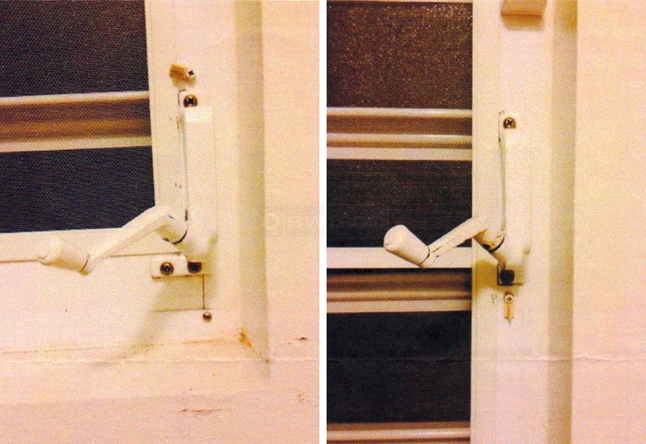 User submitted photos of a window operator.